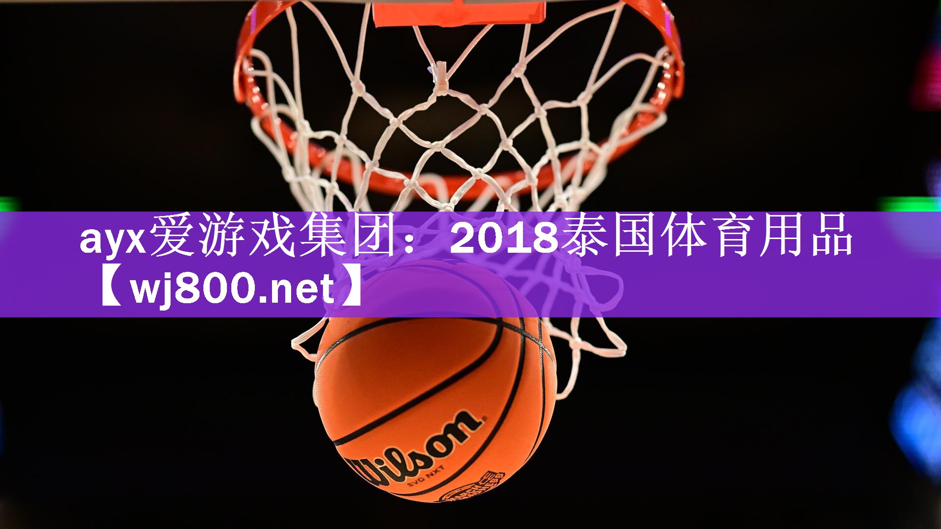 ayx爱游戏集团：2018泰国体育用品